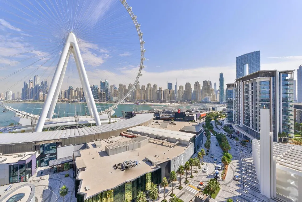 Luxurious 3 Bedroom W Maidroom In Bluewaters Island Dubai Daire
