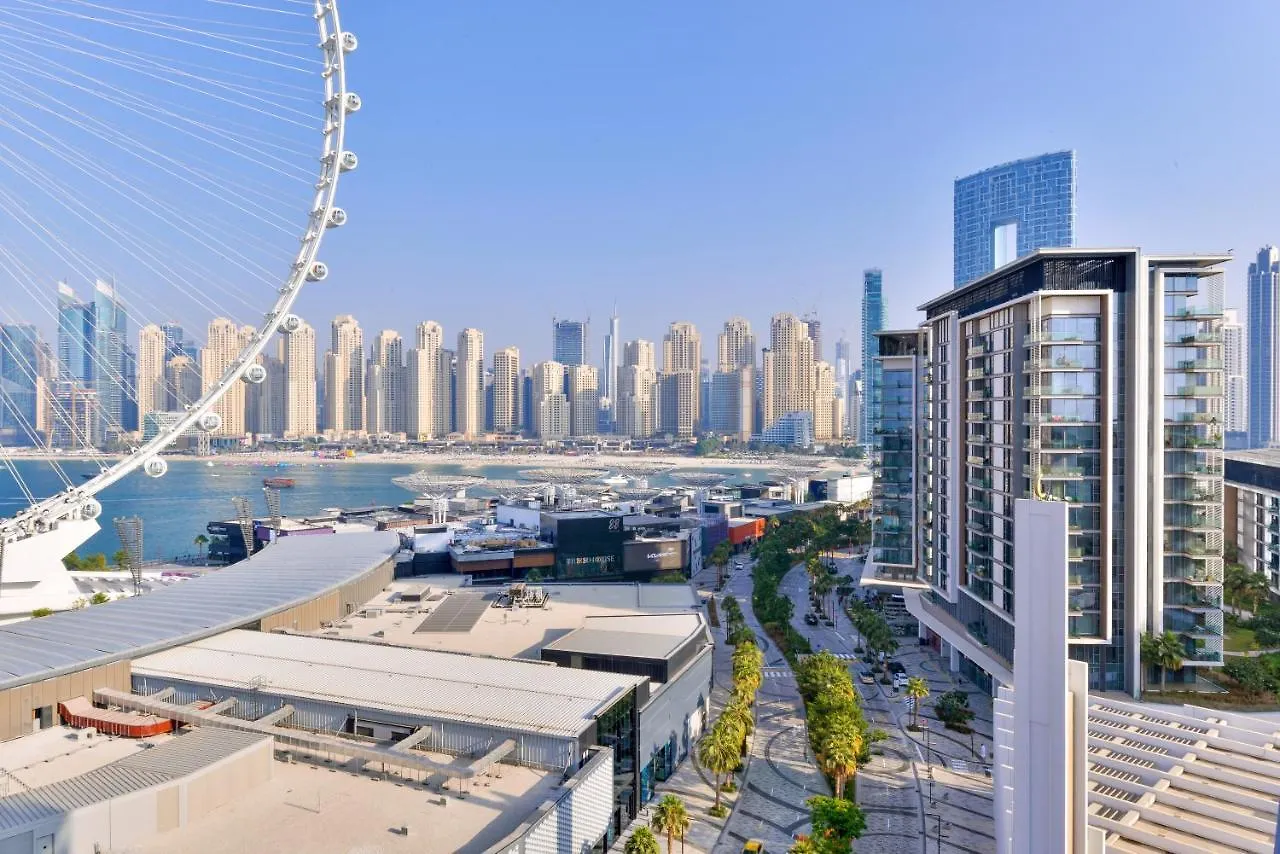 Daire Luxurious 3 Bedroom W Maidroom In Bluewaters Island Dubai