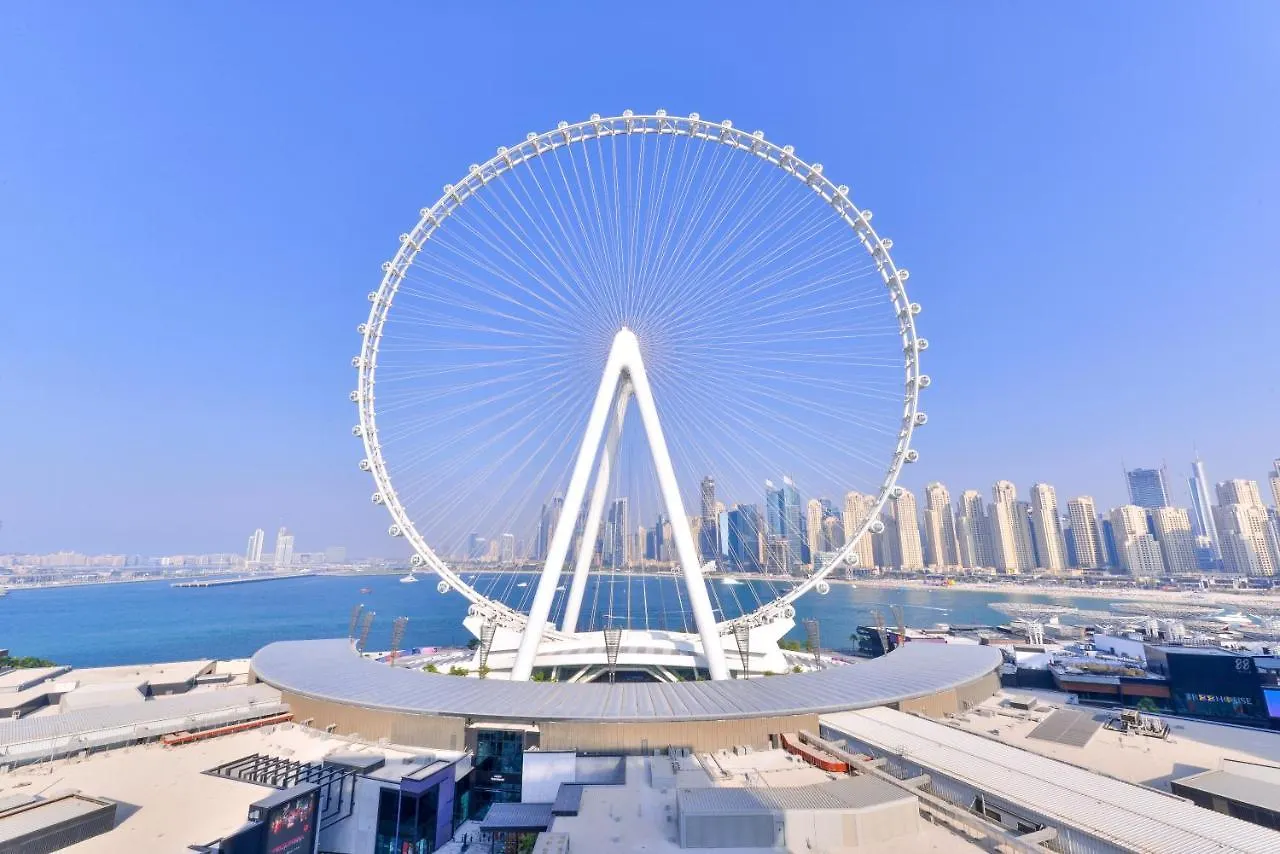 Luxurious 3 Bedroom W Maidroom In Bluewaters Island Dubai 0*,